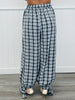 Baby Blue Plaid Balloon Pants (Reg.)