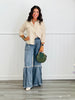 Denim Flowy Wide Leg Pants (Reg. and Plus)