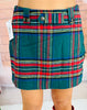 Highland Charm Plaid Mini Skort (Reg.)