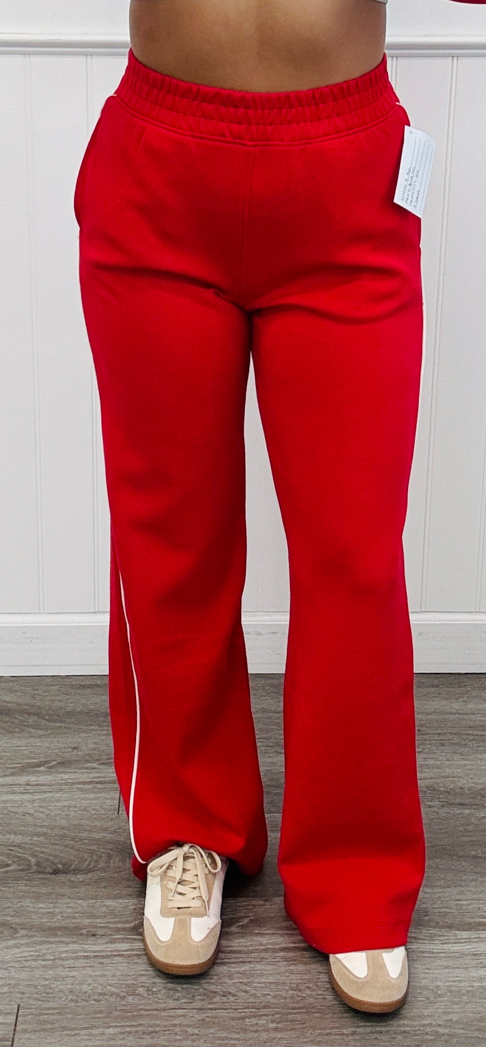 Modal Side Piping Active Pant (Reg. and Plus)-3 Colors