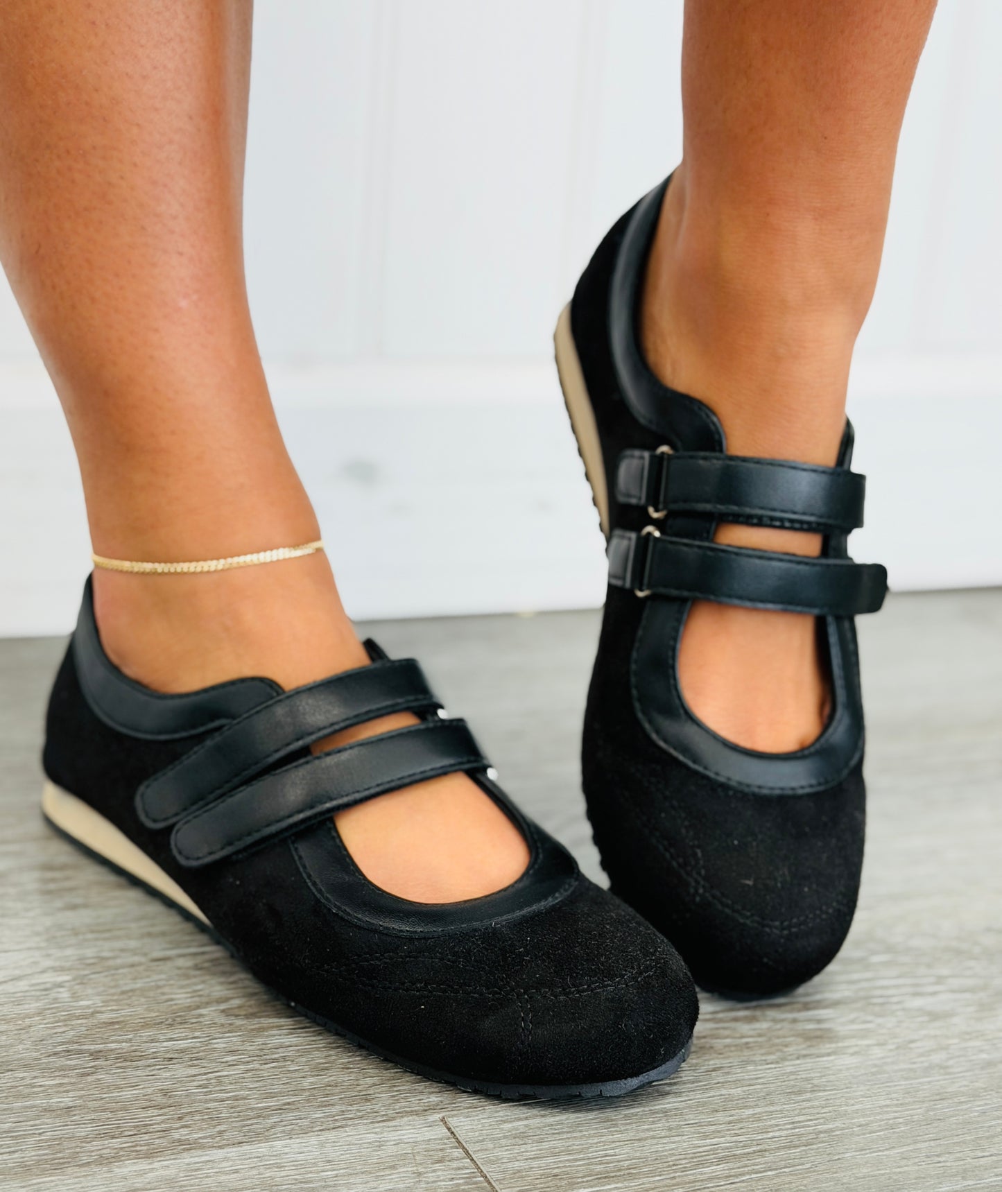 Black Simple Pleasures Sneakers