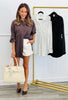 Long Sleeve Woven Oversized Shirt (Reg.)- 3 Colors