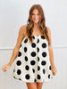 Retro Chic Polka Dot Mini Dress (Reg.)