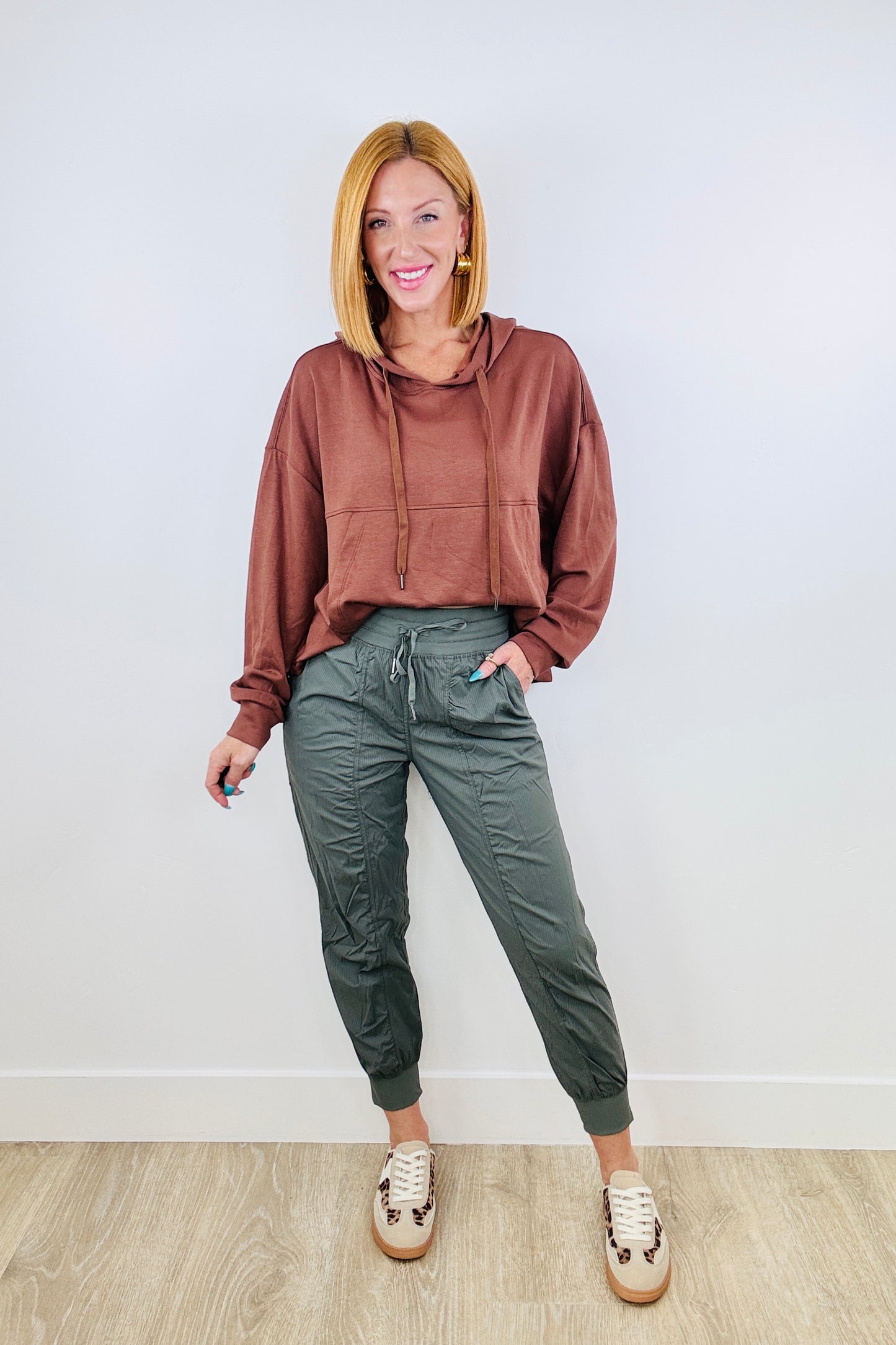 Scuba Modal Hoodie Top (Reg.) - 3 Colors