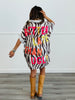 Brown Zebra/Stripe Better Late Than Ugly Top (One Size)