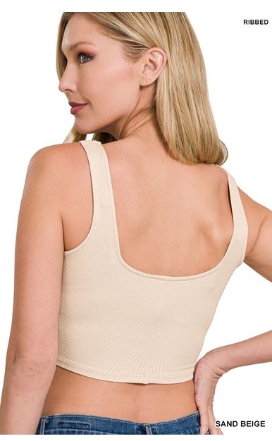 Daily Deal! Ribbed Brami Top (Reg)