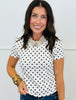 Polka Dot Tee (Reg.)- 5 Colors