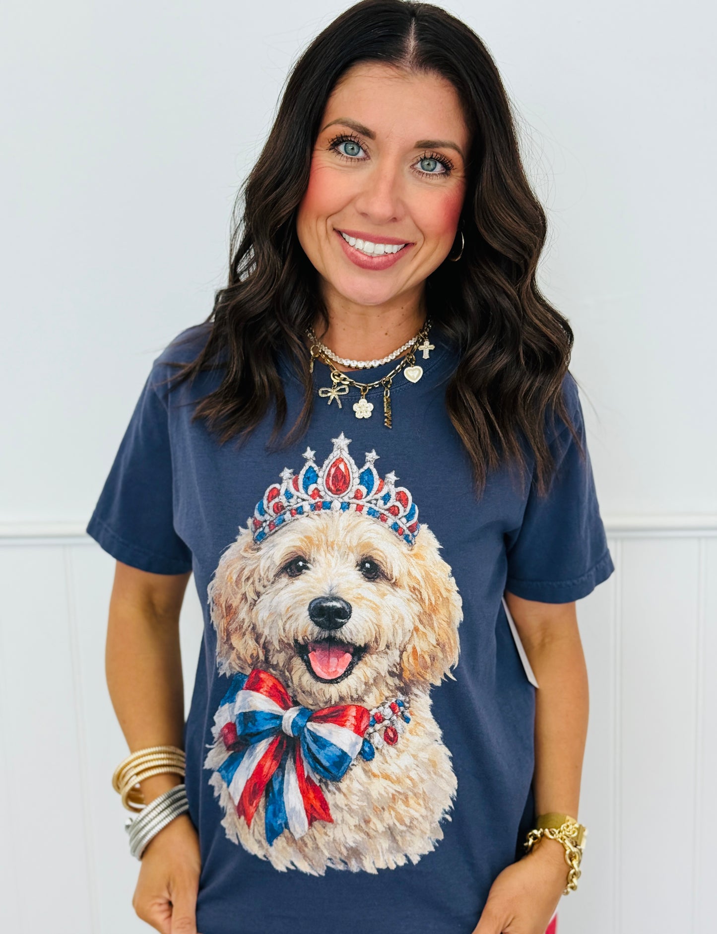 All-American Pup Tee (Reg. and Plus)