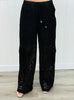 Lace Mix Straight Leg Pants (Reg.) - 2 Colors