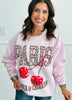 Pink Paris Cherry Sweatshirt (Reg.)