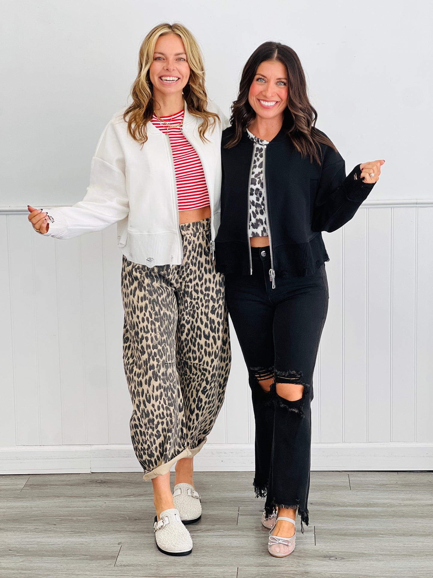 Just Zip It Boxy Jacket (Reg & Plus)-2 Colors