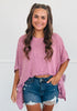 Dear Scarlett Flowy Fit Poncho Top (Reg. and Plus) - 5 Colors
