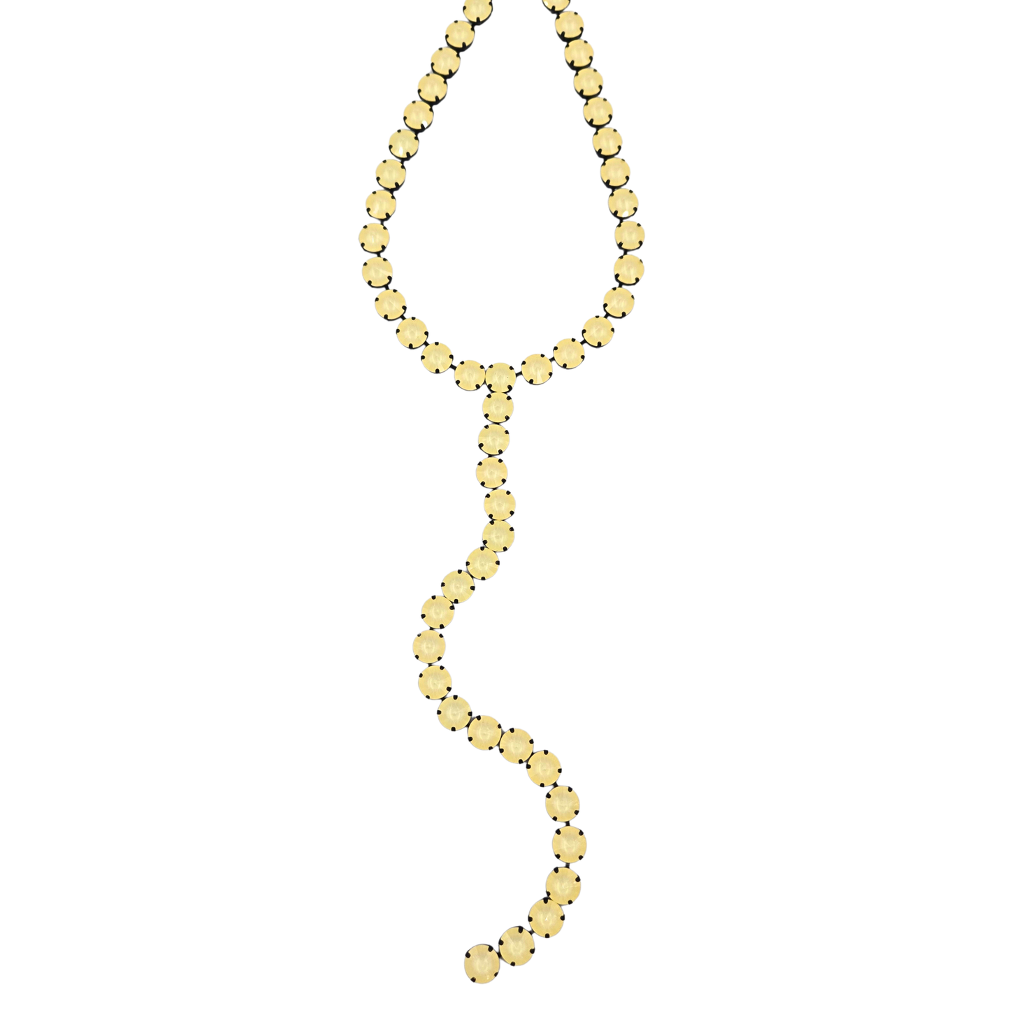 TOVA - L.A. Necklace in Smutt Ultra Canary
