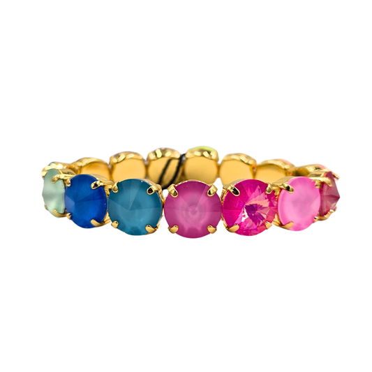 TOVA - Croatia Stretch Bracelet - Candy Crush Opal