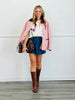 Denim Utility Mini Skort (Reg. and Plus)
