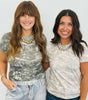 Basic Camo Short Sleeve Top (Reg.)-2 Colors