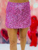 Hot Pink Sequin Mini Skirt (Reg.)