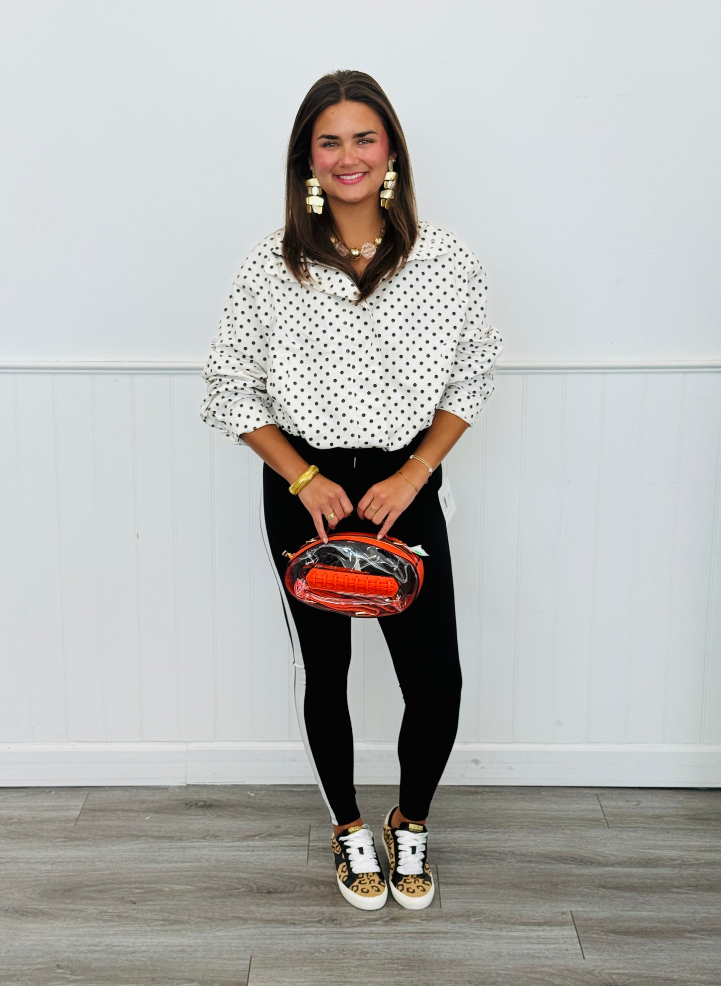 White Polka Dot Jacket (Reg.)