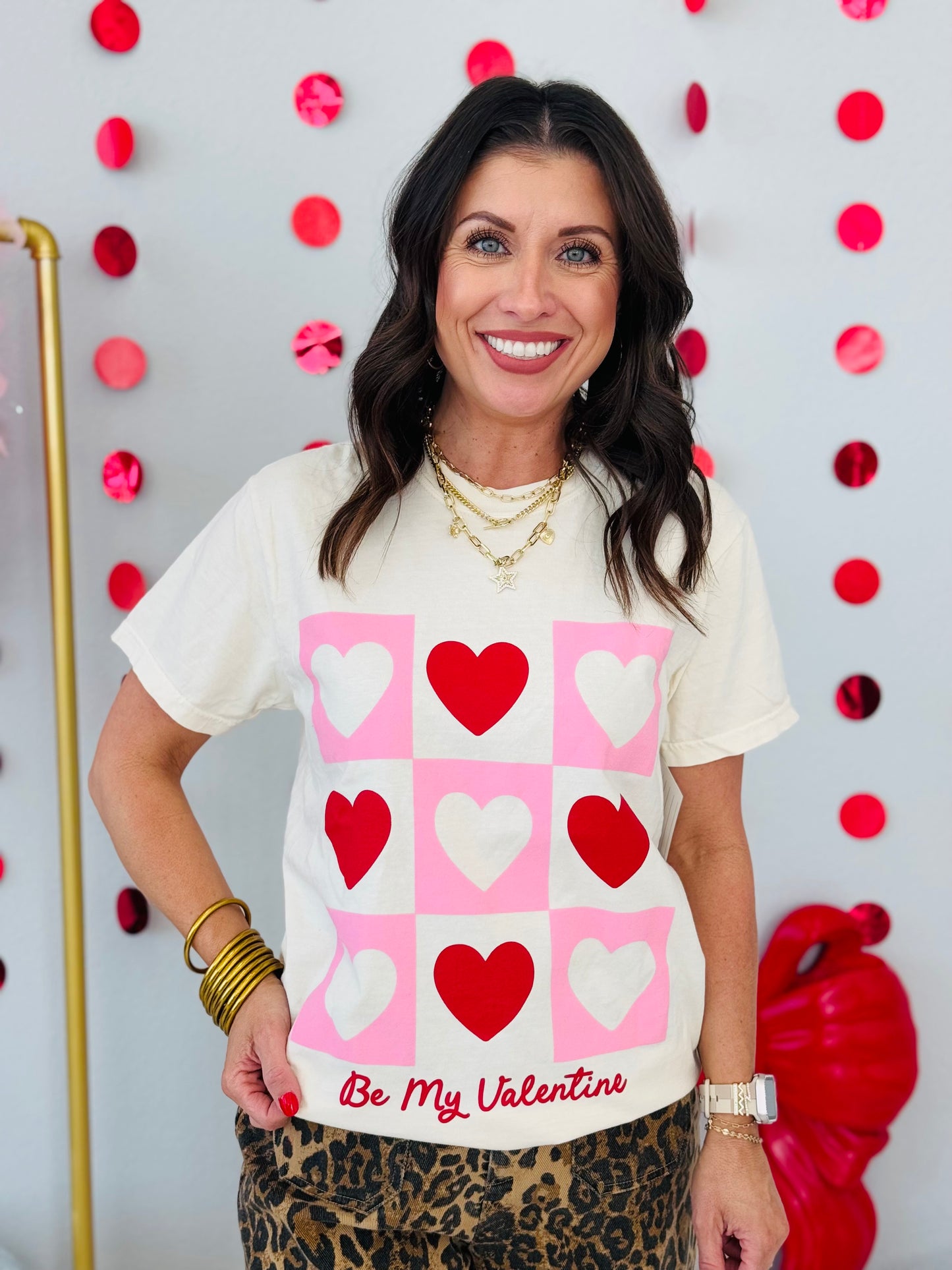 Be My Valentine Graphic Tee (Reg. and Plus)