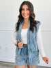 Denim Quilted Vest (Reg.)