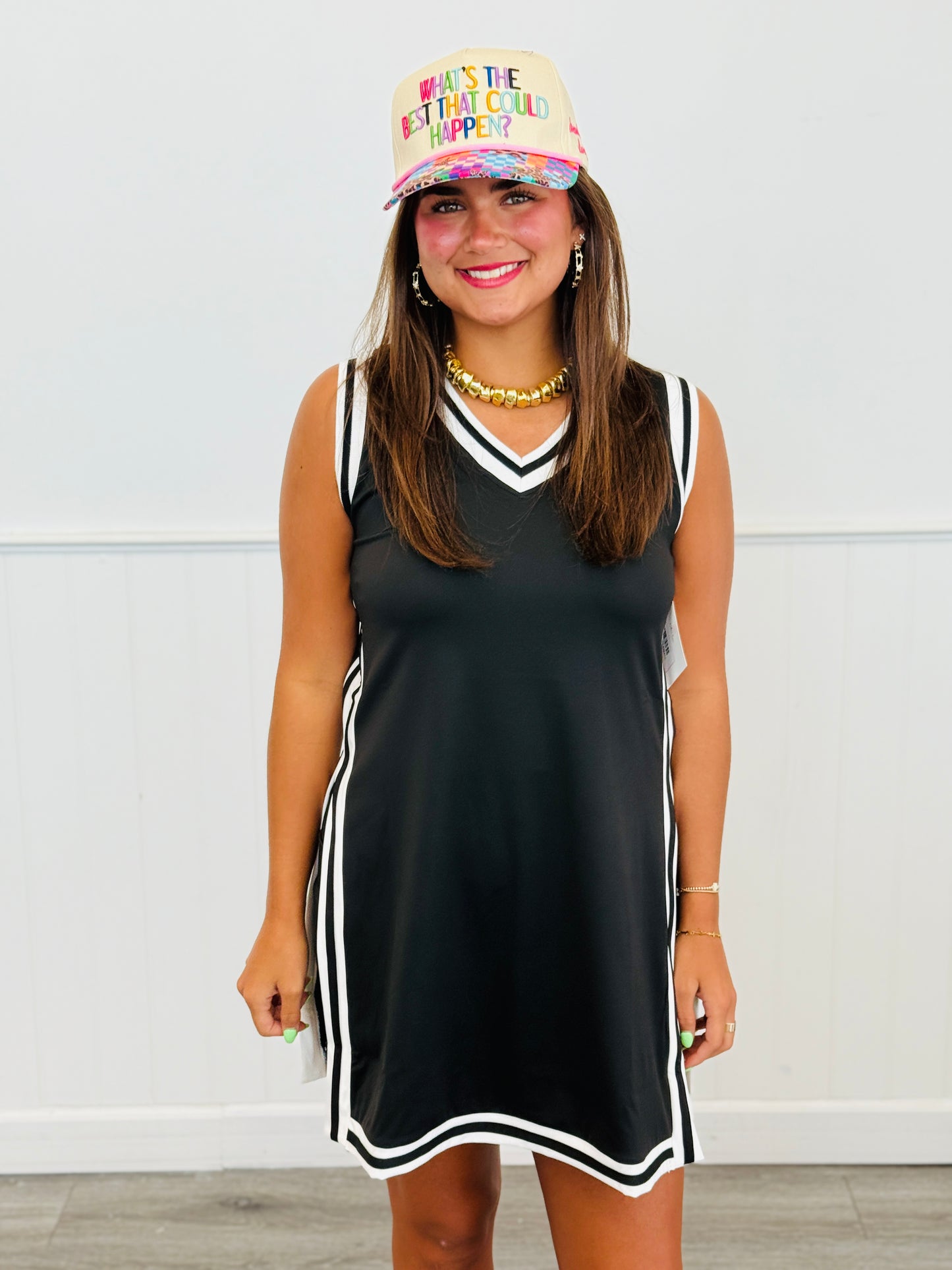Black Sideline Tunic Biker Set (Reg. and Plus)