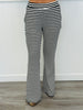 Black Striped Tube Top & Pants Set (Reg.)
