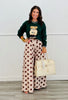 Polka Dot Pleated Palazzo Pants (Reg.)