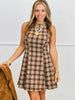 Plaid Sleeveless Mini Dress (Reg.)- 2 Colors