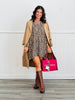Leopard Drop Shoulder Boxy Top (Reg. and Plus)