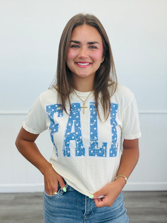 Fall for Polka Dots Boxy Tee (Reg. and Plus)