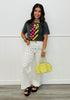 Polka Dot Zip Fly Pants (Reg.) -3 Colors