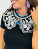 Midnight Bloom Detachable Collar (OS)