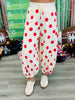 Red/Ivory Polka Dot Balloon Pants (Reg & Plus)