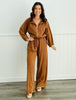 Straight Leg Washed Jumpsuit (Reg.)- 2 Colors