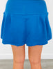 Deep Indigo Icon Hoodie Sweatshirt & Mini Skirt Set (Reg.)