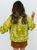 Golden Lime Bandana Print Bomber Jacket (Reg.)