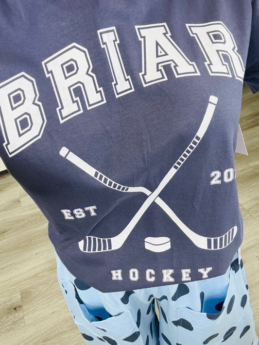 Briar Hockey Graphic Tee (Reg. and Plus)