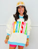 Lucky Stars 2-Sided Mock Sweatshirt (Reg.)
