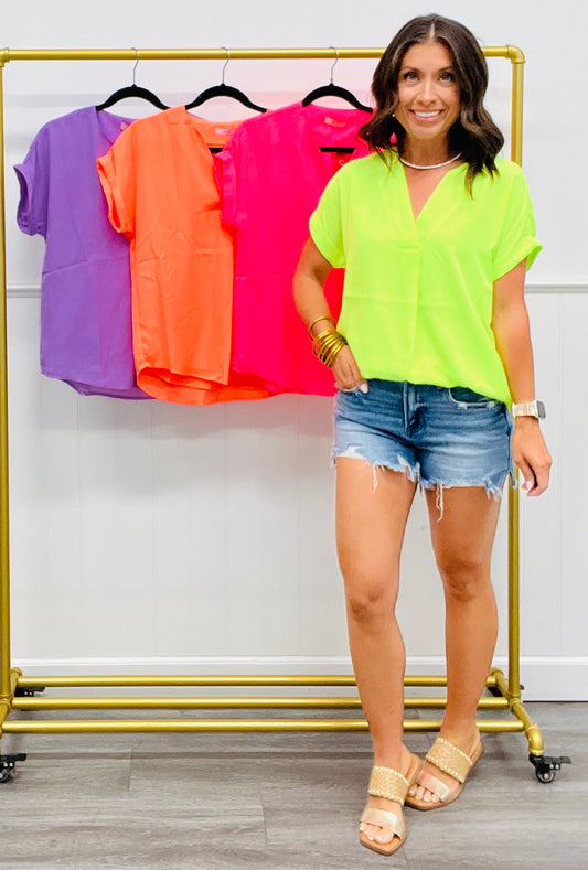 Whitney Woven Blouse - 10 Colors