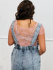 Denim Adjustable Straps Jumpsuit (Reg & Plus)
