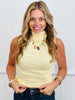 Sleeveless Turtleneck Top (Reg.) - 5 Colors