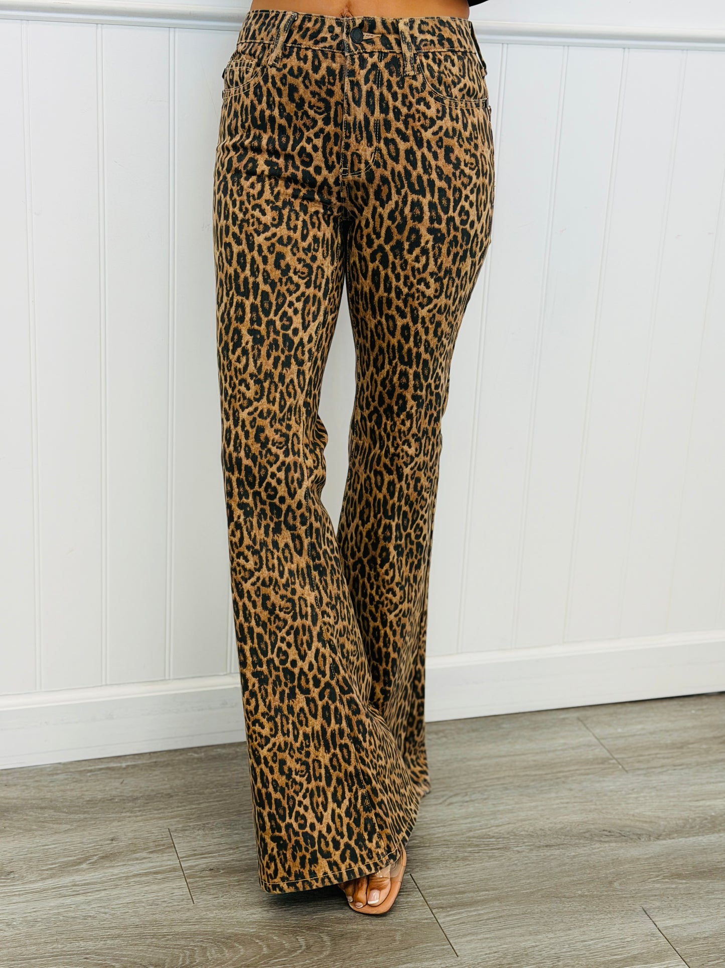 Judy Blue Wild Luxe Mid Rise Flare Jeans (Reg. and Plus)