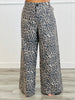 Leopard Wide Leg Pants (Reg. and Plus) - 2 Colors
