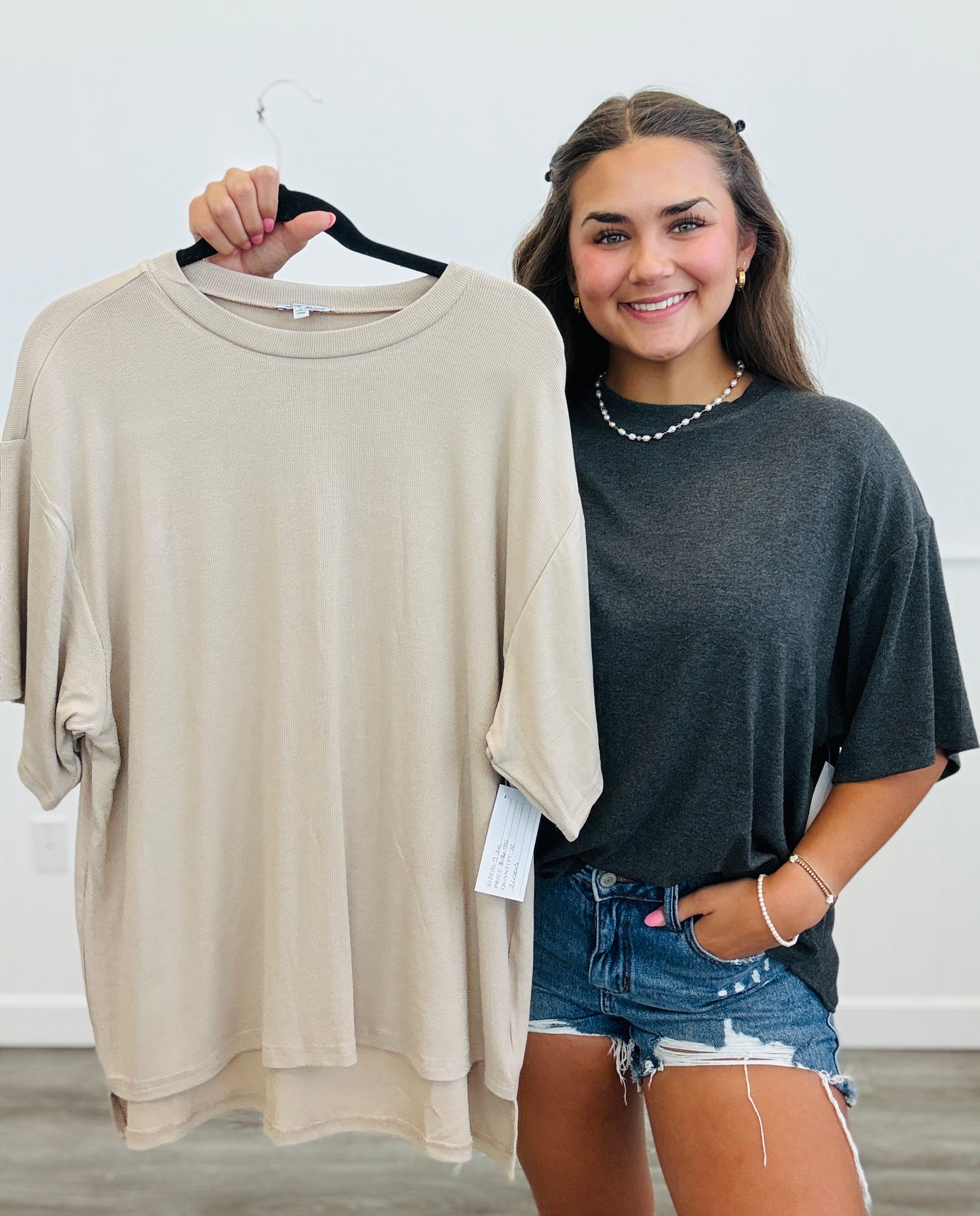 Perfectly Comfy Pullover Top (Reg & Plus)-2 Colors