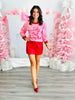 Pink Jolly But Twisted Sweatshirt (Reg. and Plus)