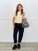 Risen Black Barrel Jeans (Reg & Plus)