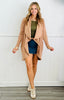 Fleece Lined Flowy Open Cardigan (Reg.)-2 Colors