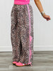 Leopard Side Stripe Triple Bow Pants (Reg.)-2 Colors