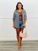 Multi Print Long Sleeve Top (Reg. & Plus)