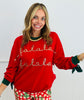 Falala Gold Sequin LS Top (Reg. and Plus)